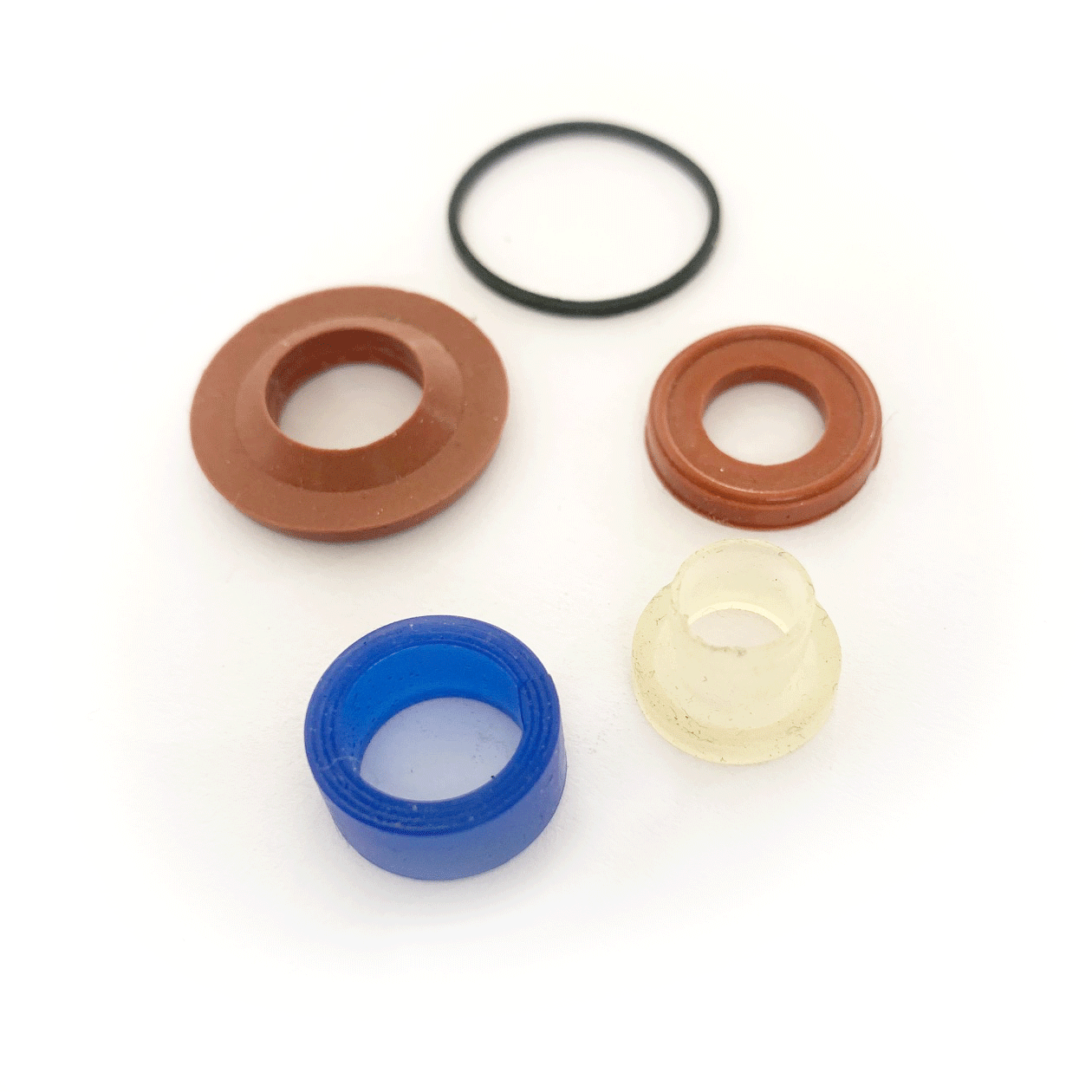 Liquid soap dispenser rubber parts kit